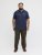 Jack & Jones College Logo Short Sleeve Polo Shirt Blue - Polo marškinėliai - Polo marškinėliai - 2XL-8XL