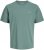 Jack & Jones College Logo Crew Neck T-Shirt Turquoise - Marškinėliai - Marškinėliai - 2XL-14XL