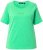 Ulla Popken TRUE Lettering Short Sleeve Tee Mint Green - Spausdinti marškinėliai moterims - 