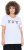Ulla Popken Bow Short Sleeve Graphic Tee Snow White - Spausdinti marškinėliai moterims - 
