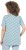 Ulla Popken Tile Print Short Sleeve Pleated Tee Light Moss Green - Spausdinti marškinėliai moterims - 