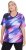 Ulla Popken Cutout Abstract Print Short Sleeve Tee Ink Blue - Spausdinti marškinėliai moterims - 