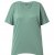 Ulla Popken Quick Drying Pointed Hem Stretch Fit Tee Ivy Green - Marškinėliai - 