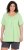 Ulla Popken Essential Front Pleat Tee Light Green - Marškinėliai - 