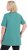 Ulla Popken Essential Front Pleat Tee Green - Marškinėliai - 