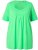 Ulla Popken Essential Front Pleat Tee Mint Green - Marškinėliai - 