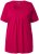 Ulla Popken Essential Front Pleat Tee Dark Raspberry - Marškinėliai - 