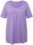 Ulla Popken Essential Front Pleat Tee Pale Lilac - Marškinėliai - 