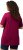 Ulla Popken Essential Front Pleat Tee Magnolia Red - Marškinėliai - 