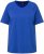 Ulla Popken Piping Accent Functional UVP 50+ Stretch Knit Top Royal Blue - Marškinėliai - 