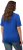 Ulla Popken Piping Accent Functional UVP 50+ Stretch Knit Top Royal Blue - Marškinėliai - 