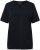 Ulla Popken Essential Notch Neck Stretch Tee Navy Blue - Marškinėliai - 