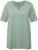 Ulla Popken Essential Notch Neck Stretch Tee Light Moss Green - Marškinėliai - 