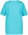 Ulla Popken Essential Notch Neck Stretch Tee Deep Aqua - Marškinėliai - 
