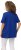 Ulla Popken Essential Notch Neck Stretch Tee Cobalt Blue - Marškinėliai - 