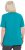 Ulla Popken Essential Notch Neck Stretch Tee Teal - Marškinėliai - 