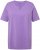 Ulla Popken Essential Notch Neck Stretch Tee Pale Lilac - Marškinėliai - 