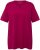Ulla Popken Essential Notch Neck Stretch Tee Magnolia Red - Marškinėliai - 