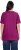 Ulla Popken Essential Notch Neck Stretch Tee Berry - Marškinėliai - 
