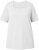 Ulla Popken Essential Square Neck Stretch Tee Snow White - Marškinėliai - 
