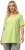 Ulla Popken Essential Square Neck Stretch Tee Lime Green - Marškinėliai - 