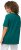 Ulla Popken Essential Square Neck Stretch Tee Emerald - Marškinėliai - 