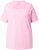 Ulla Popken Essential Square Neck Stretch Tee Pink - Marškinėliai - 