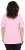 Ulla Popken Essential Square Neck Stretch Tee Pink - Marškinėliai - 