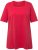 Ulla Popken Essential Square Neck Stretch Tee Dark Pink - Marškinėliai - 