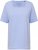 Ulla Popken Essential Square Neck Stretch Tee Sky Blue - Marškinėliai - 
