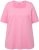 Ulla Popken Essential Square Neck Stretch Tee Light Pink - Marškinėliai - 