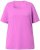 Ulla Popken Essential Square Neck Stretch Tee Cool Pink - Marškinėliai - 