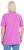 Ulla Popken Essential Square Neck Stretch Tee Cool Pink - Marškinėliai - 