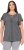 Ulla Popken Wing Sleeve V-Neck Tee Graphite Grey - Marškinėliai - 