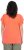 Ulla Popken Wing Sleeve V-Neck Tee Coral Pink - Marškinėliai - 