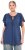 Ulla Popken Wing Sleeve V-Neck Tee Navy - Marškinėliai - 