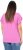 Ulla Popken Wing Sleeve V-Neck Tee Cool Pink - Marškinėliai - 