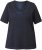 Ulla Popken Lace Trim Short Sleeve Tee Navy Blue - Marškinėliai - 