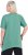 Ulla Popken Quick Drying Pointed Hem Stretch Fit Tee Ivy Green - Marškinėliai - 