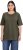 Ulla Popken Basic Round Neck Short Sleeve Relaxed Fit T-Shirt Olive Grey - Marškinėliai - 