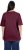 Ulla Popken Basic Round Neck Short Sleeve Relaxed Fit T-Shirt Dark Red - Marškinėliai - 