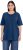 Ulla Popken Basic Round Neck Short Sleeve Relaxed Fit T-Shirt Dark Blue - Marškinėliai - 