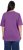 Ulla Popken Basic Round Neck Short Sleeve Relaxed Fit T-Shirt Purple - Marškinėliai - 