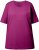 Ulla Popken Basic Round Neck Short Sleeve Relaxed Fit T-Shirt Berry Purple - Marškinėliai - 