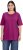 Ulla Popken Basic Round Neck Short Sleeve Relaxed Fit T-Shirt Berry Purple - Marškinėliai - 