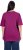 Ulla Popken Basic Round Neck Short Sleeve Relaxed Fit T-Shirt Berry Purple - Marškinėliai - 