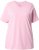 Ulla Popken Eco Cotton Basic T-Shirt 2-Pack Grey/Pink - Marškinėliai - 