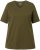 Ulla Popken Eco Cotton Basic T-Shirt 2-Pack Green/Black - Marškinėliai - 