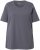 Ulla Popken Essential Round Neck Stretch Tee Graphite Grey - Marškinėliai - 