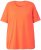 Ulla Popken Essential Round Neck Stretch Tee Coral Pink - Marškinėliai - 